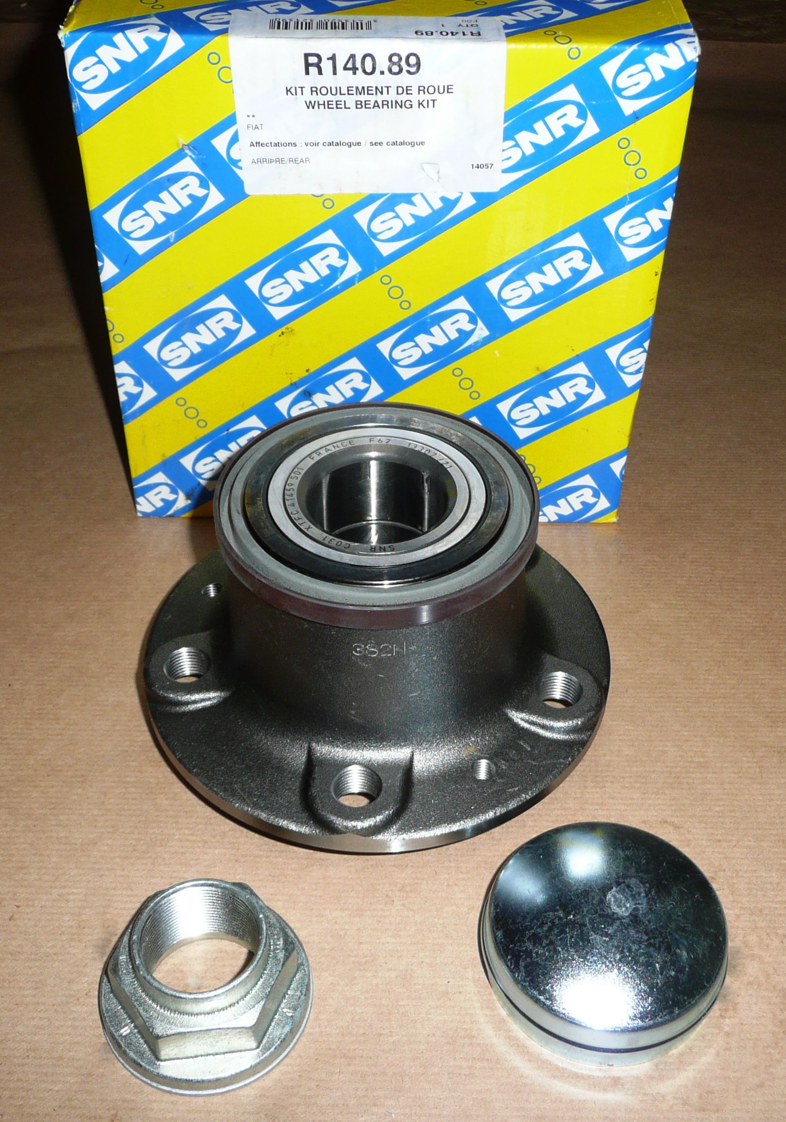 SNR R140.89 ŁOŻYSKO KPL.TYŁ C JUMPER III BOXER III